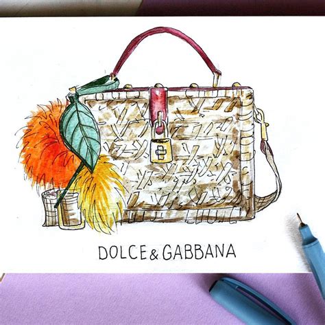 bags dolce gabbana sketches|dolce gabbana handbags men.